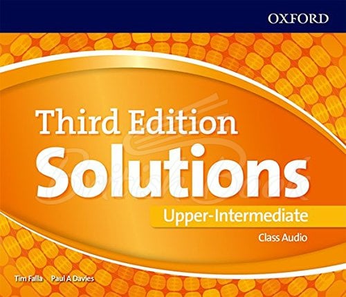 Аудіодиск Solutions Third Edition Upper-Intermediate Class Audio зображення