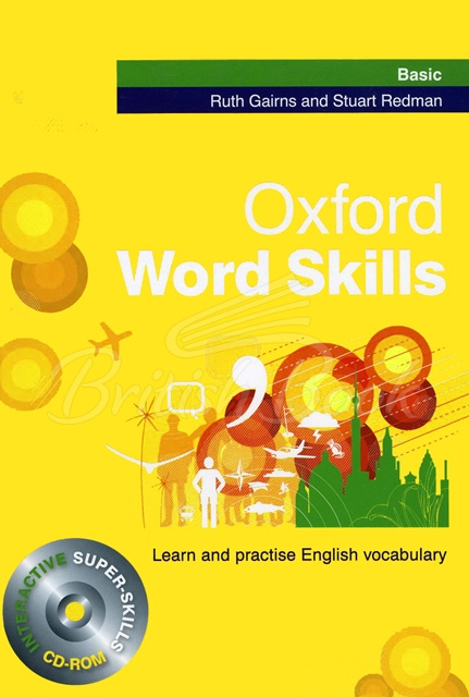 Книга Oxford Word Skills Basic with answer key and CD-ROM зображення