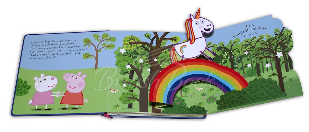Книга Peppa's Pop-Up Unicorns изображение 1