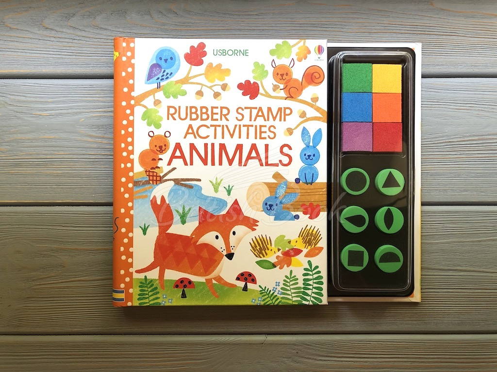 Книга Rubber Stamp Activities: Animals изображение 1