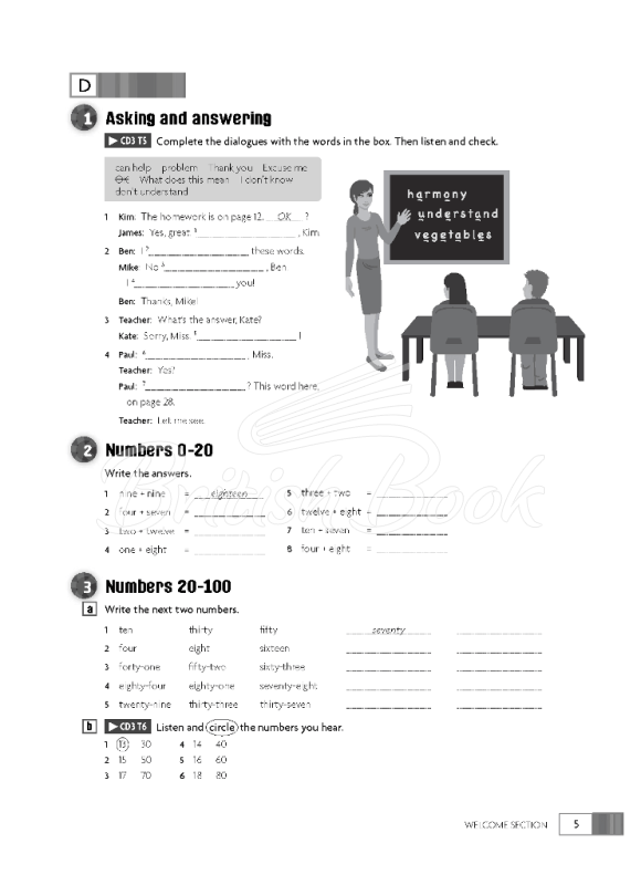 Рабочая тетрадь English in Mind Second Edition Starter Workbook изображение 4