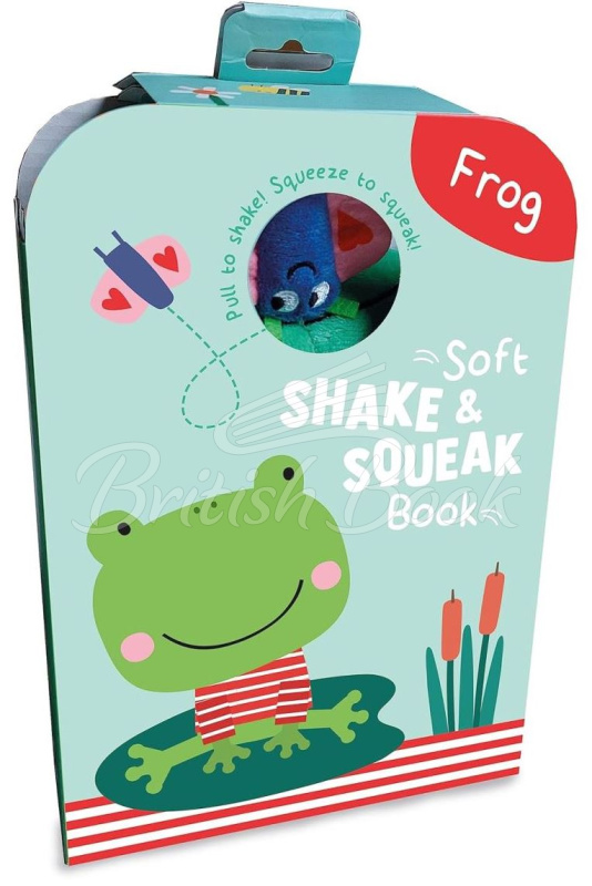Книга Soft Shake and Squeak Book: Frog зображення