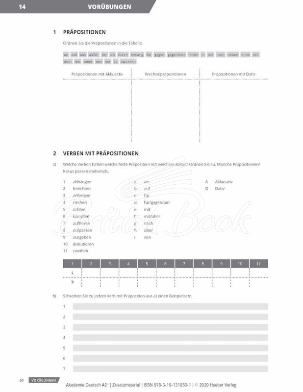 Рабочая тетрадь Akademie Deutsch A2+ Zusatzmaterial mit Audios Online изображение 9