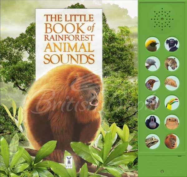 Книга The Little Book of Rainforest Animal Sounds зображення