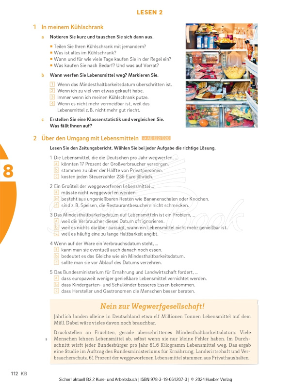 Учебник и рабочая тетрадь Sicher! Aktuell B2.2 Kursbuch und Arbeitsbuch mit Audios online zum Arbeitsbuch (Lektion 7-12) изображение 18