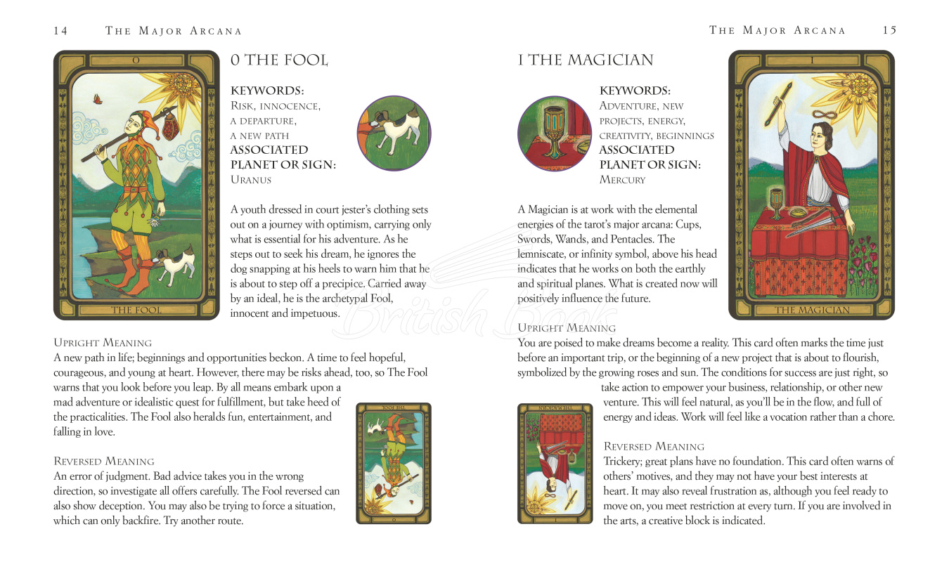 Карти таро The Golden Tarot зображення 2