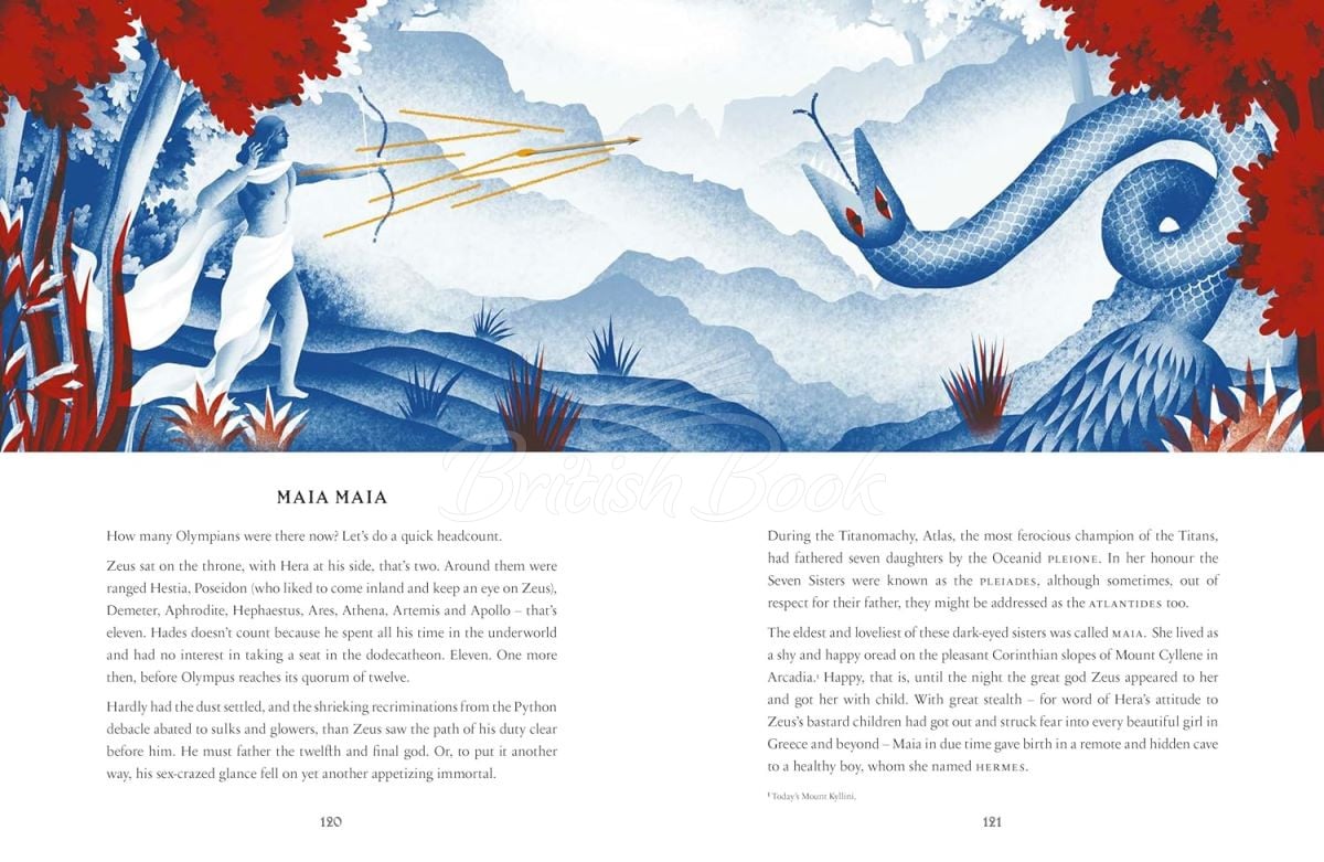 Книга Stephen Fry's Greek Myths: Mythos: The Illustrated Stories (Book 1) изображение 3