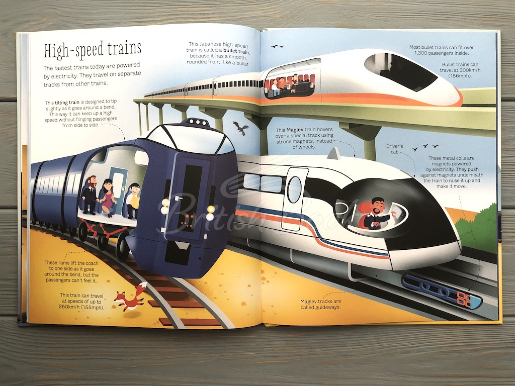 Книга Big Book of Trains изображение 6