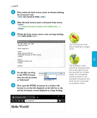 Книга HTML in Easy Steps 9th Edition зображення 3