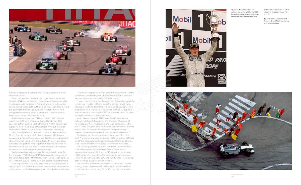 Книга Formula One: The Legends зображення 3