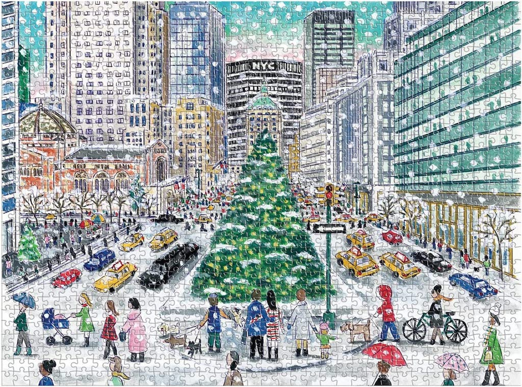 Пазл Michael Storrings Christmas in the City 1000 Piece Puzzle зображення 2