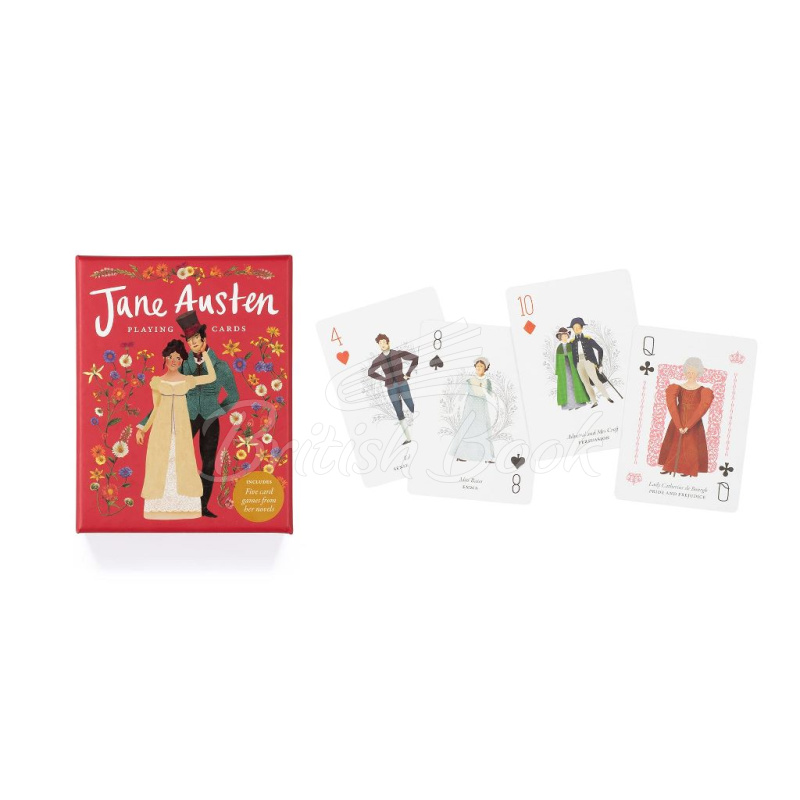 Гральні карти Jane Austen Playing Cards зображення 6