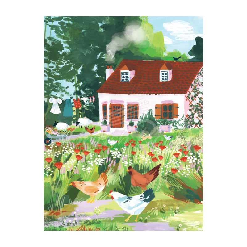Пазл Cottage Wildflowers 1000 Piece Puzzle зображення 2