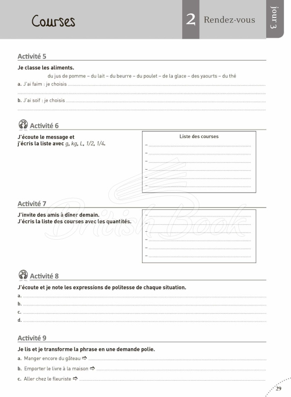 Рабочая тетрадь Agenda 1 Cahier d'activités avec CD audio изображение 6