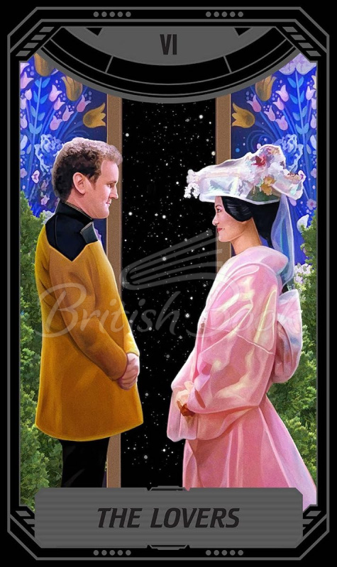 Карти таро Star Trek: The Next Generation Tarot Card Deck and Guidebook зображення 3