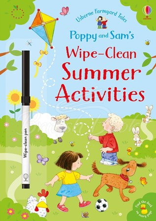 Книга Poppy and Sam's Wipe-Clean Summer Activities зображення