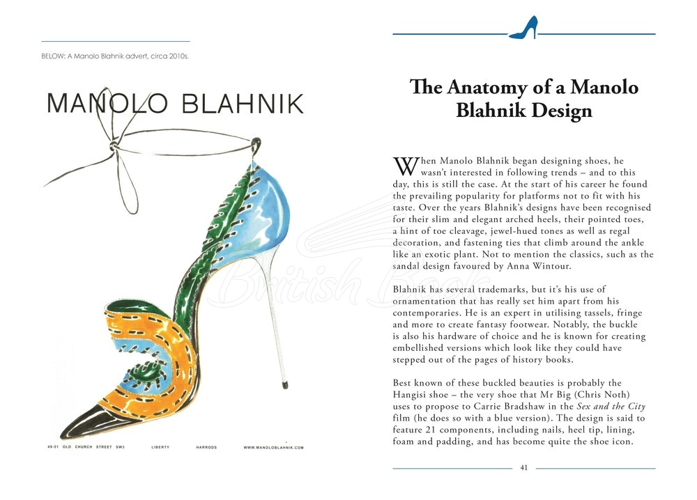 Книга The Story Behind the Style: Manolo Blahnik зображення 1