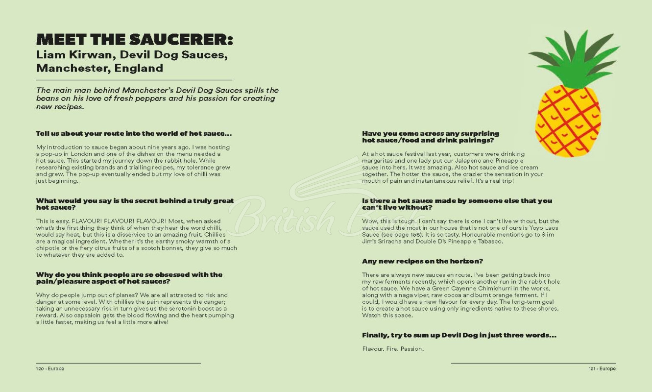 Книга Hot Sauce: A Fiery Guide to 101 of the World's Best Sauces зображення 6