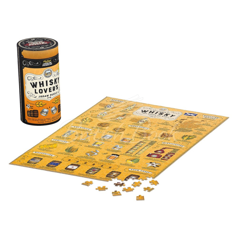 Пазл Whisky Lover's 500 Piece Jigsaw Puzzle изображение 1