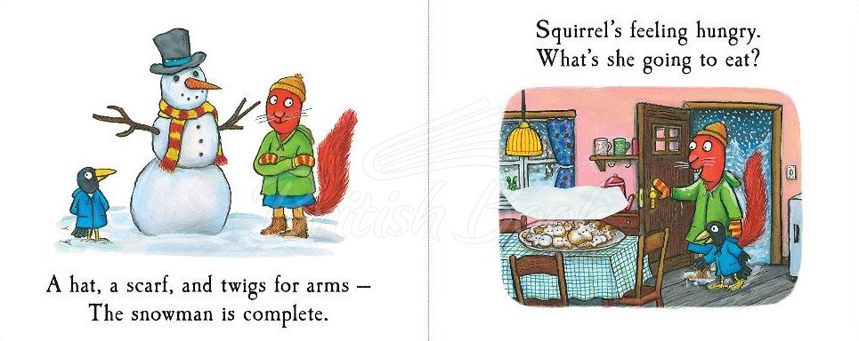 Книга Squirrel's Snowman изображение 1