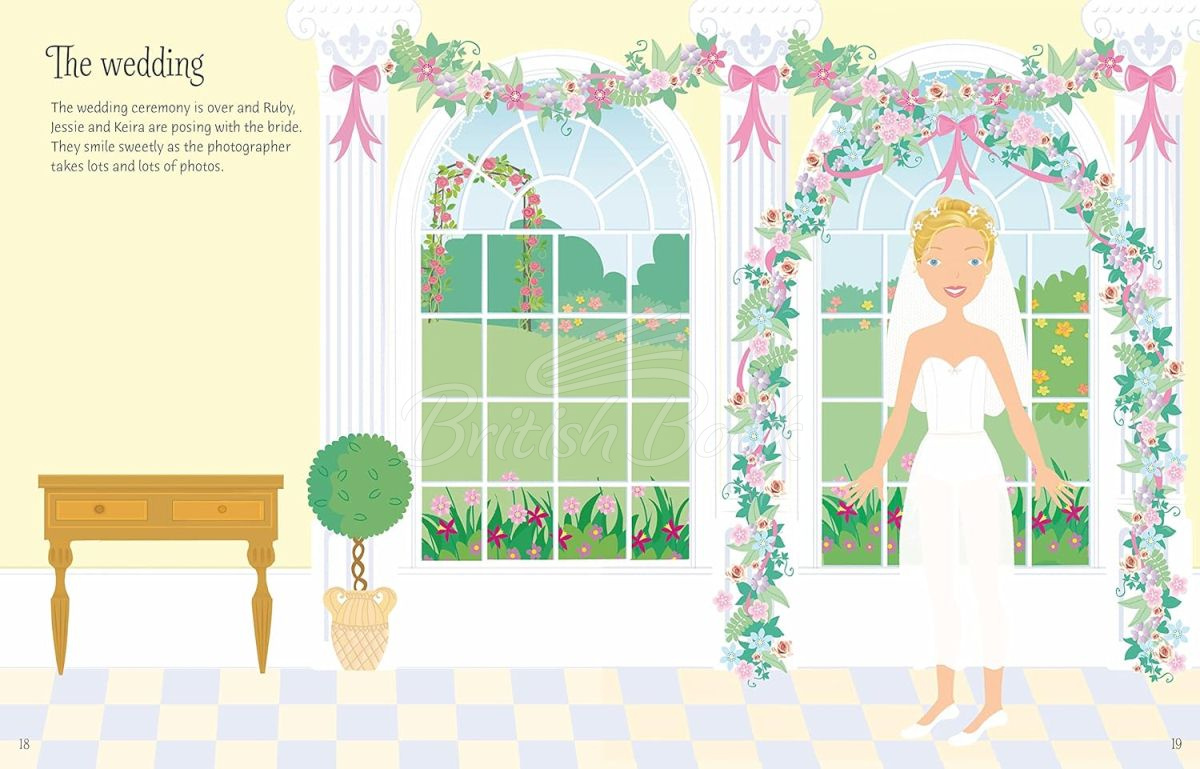 Книга Sticker Dolly Dressing: Bridesmaids зображення 3