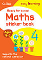 Collins Easy Learning Ready for School: Maths Sticker Book (Ages 4-5)
