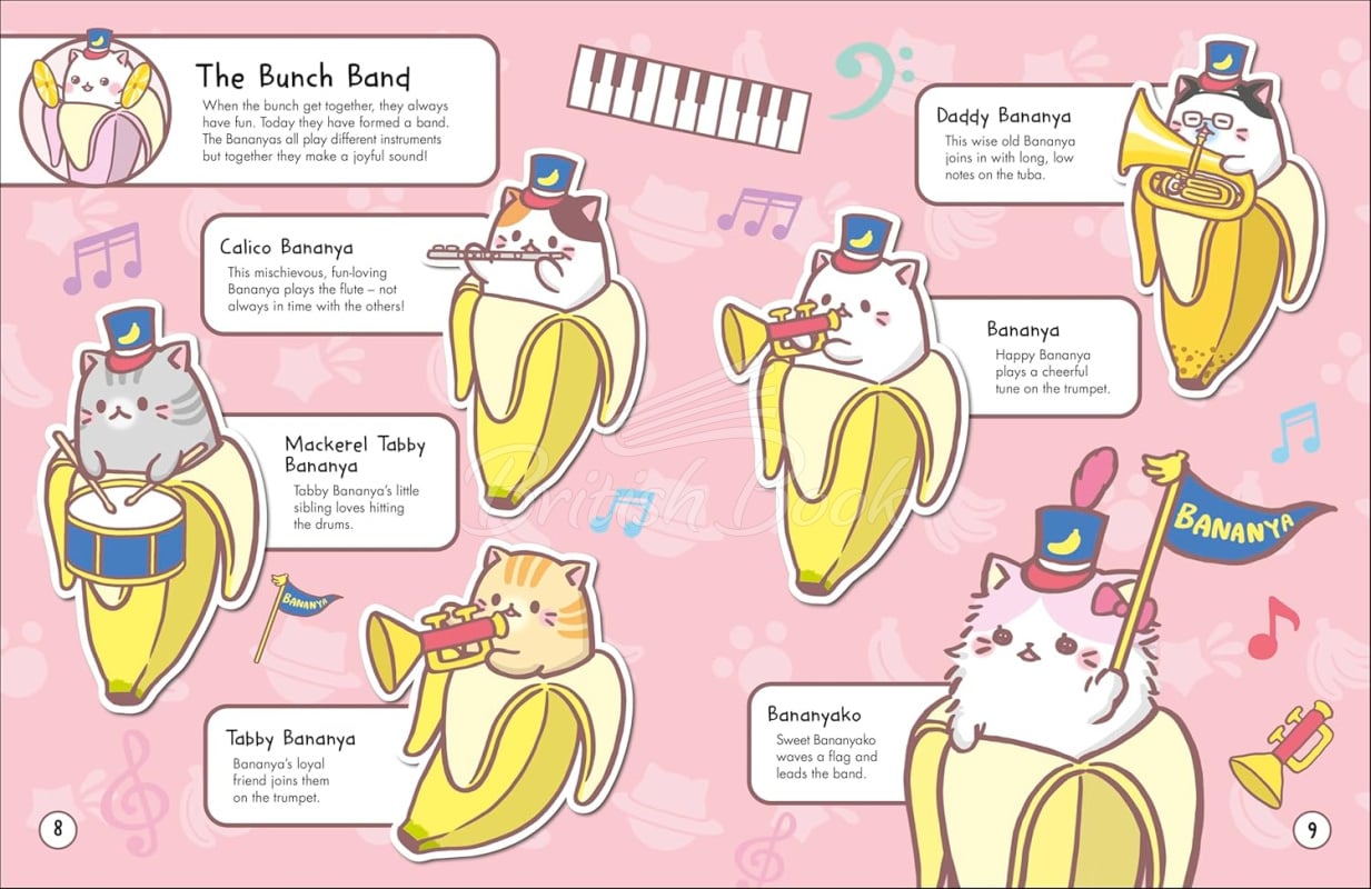 Книга Bananya Ultimate Sticker Collection зображення 3