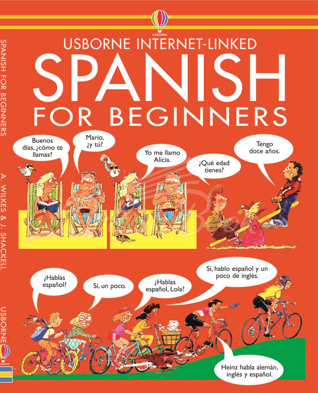 Книжка з диском Spanish for Beginners with Audio CD зображення