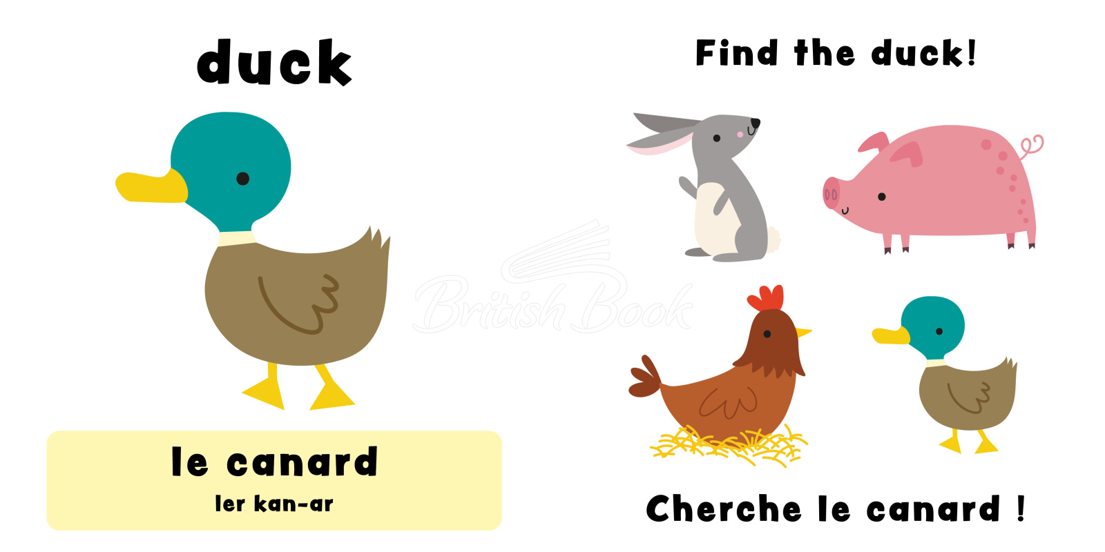 Книга Find and Speak French! Les animaux – Animals зображення 1
