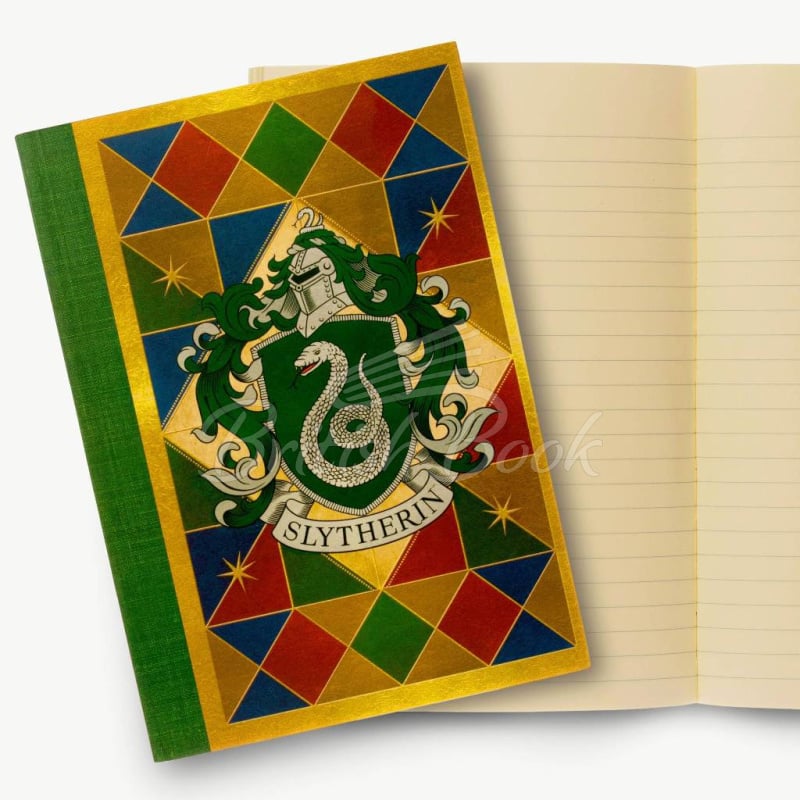 Блокнот Slytherin House Crest Notebook изображение 2