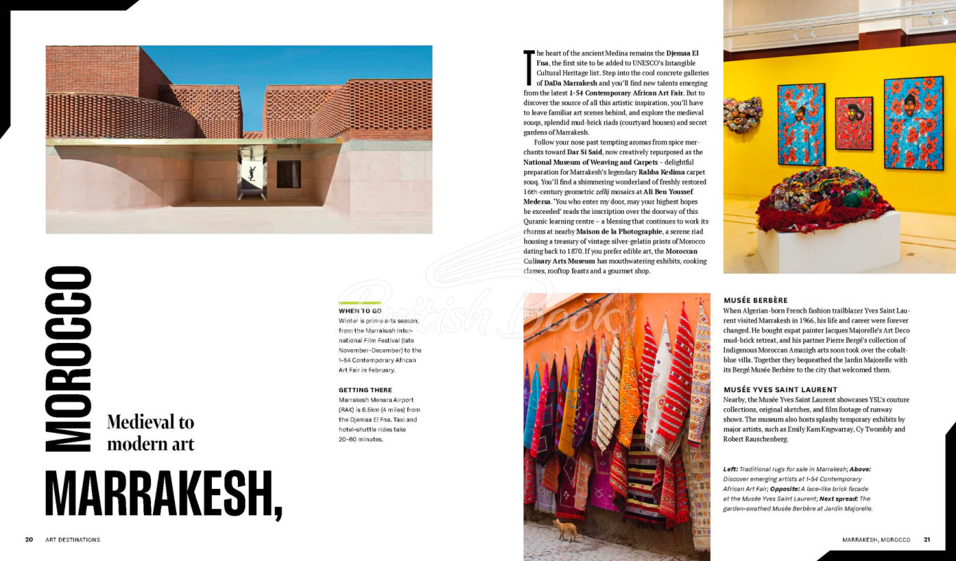 Книга Lonely Planet Art Destinations: 70 Places to See Great Art зображення 4