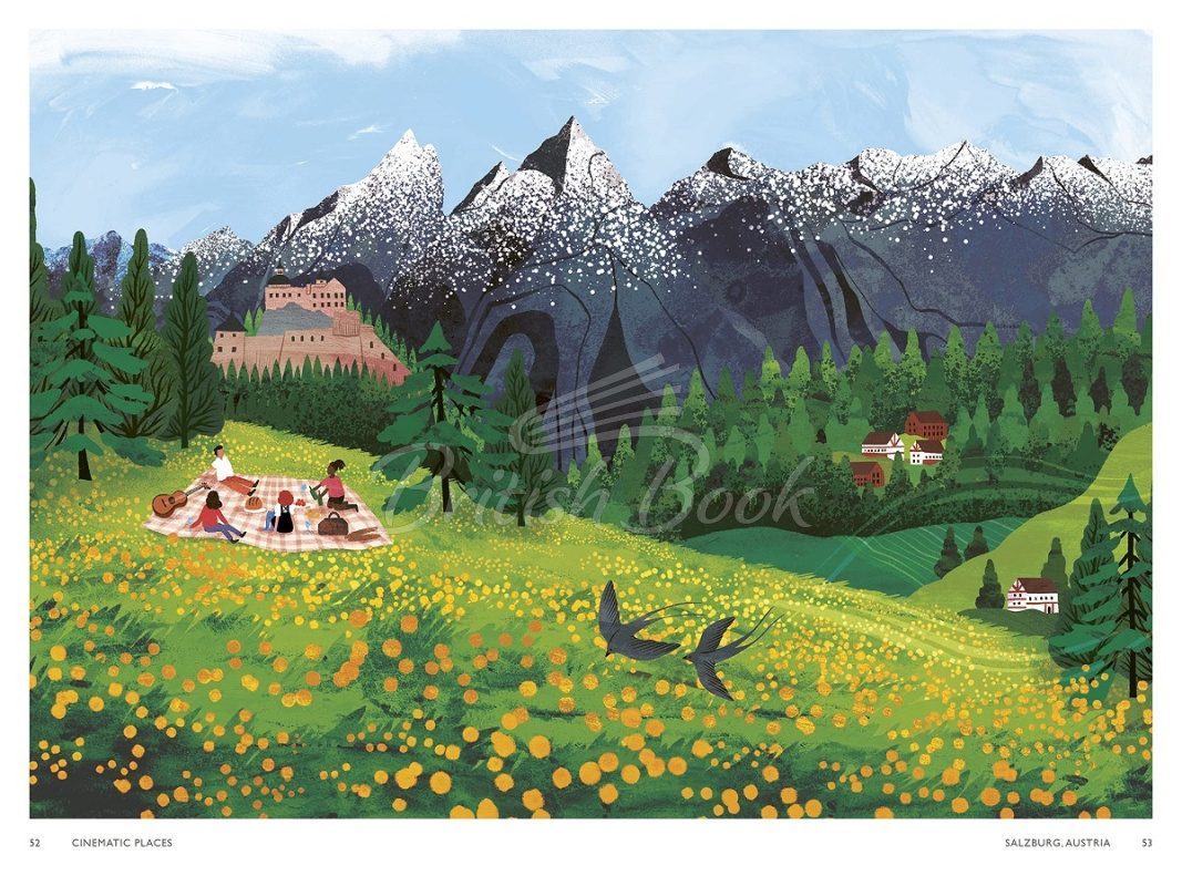 Книга Inspired Traveller's Guide: Cinematic Places изображение 2