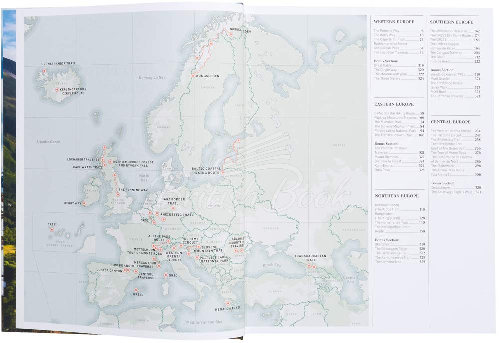 Книга Wanderlust Europe: The Great European Hike зображення 1