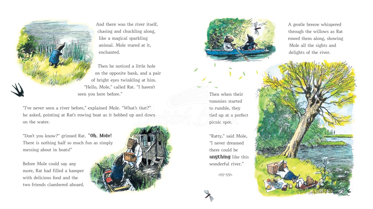 Книга Wind in the Willows (Gift Picture Book) изображение 3