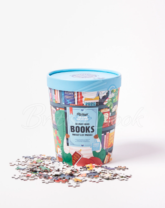 Пазл 50 Must-Read Books of the World Bucket List 1000-Piece Puzzle зображення 1