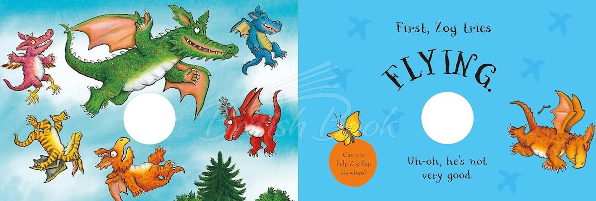 Книга Zog Finger Puppet Book зображення 1