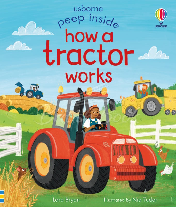 Книга Peep inside How a Tractor Works зображення