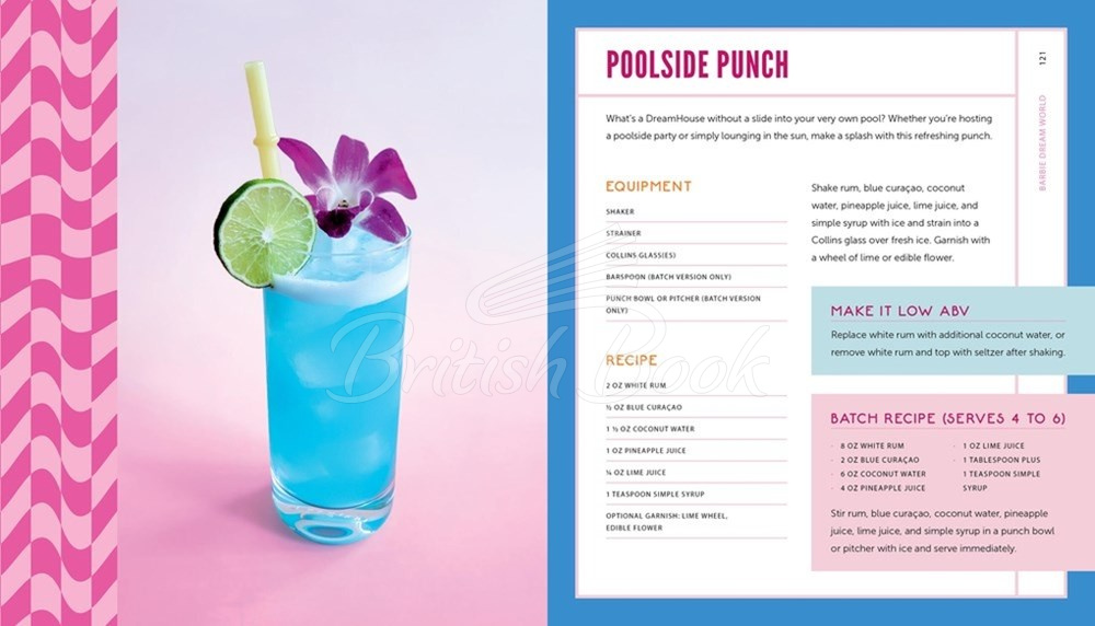 Книга The Official Barbie Cocktail Book: 50 Dreamy Recipes for Inspired Entertaining зображення 1