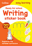 Collins Easy Learning: Ready for School Writing Sticker Book (Ages 4-5)