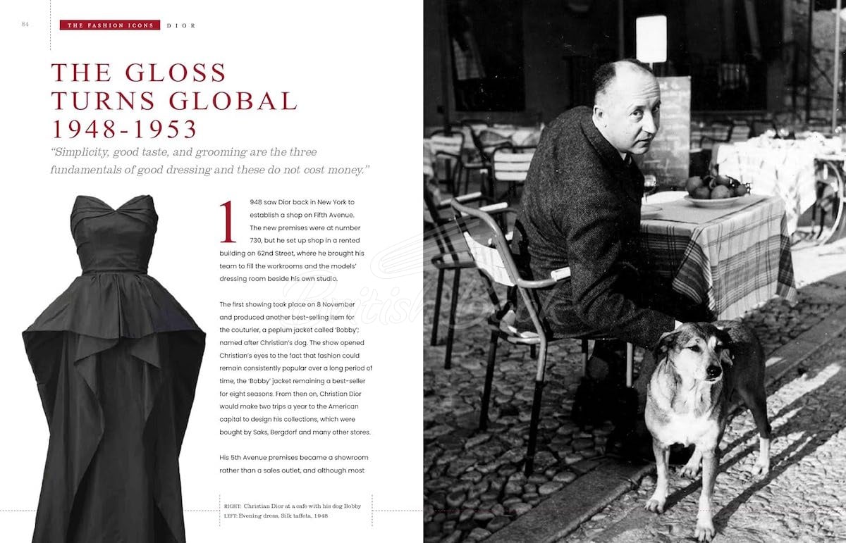 Книга The Fashion Icons: Dior зображення 9