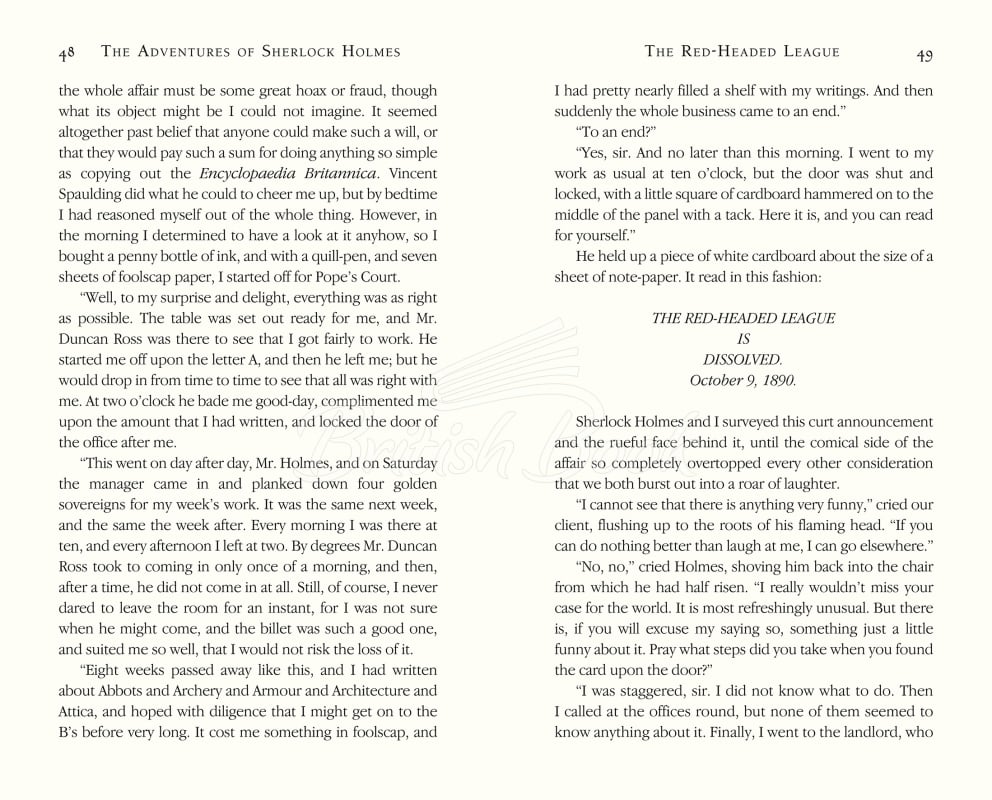 Книга The Adventures of Sherlock Holmes изображение 3