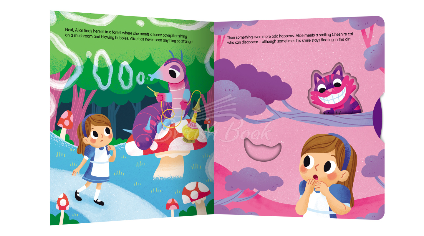 Книга My First Pull-the-Tab Fairy Tale: Alice in Wonderland зображення 1