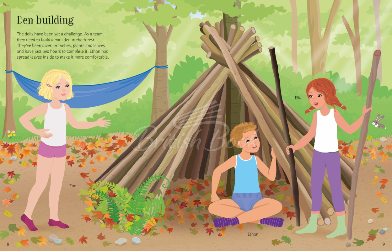 Книга Sticker Dolly Dressing: Summer Camp изображение 6