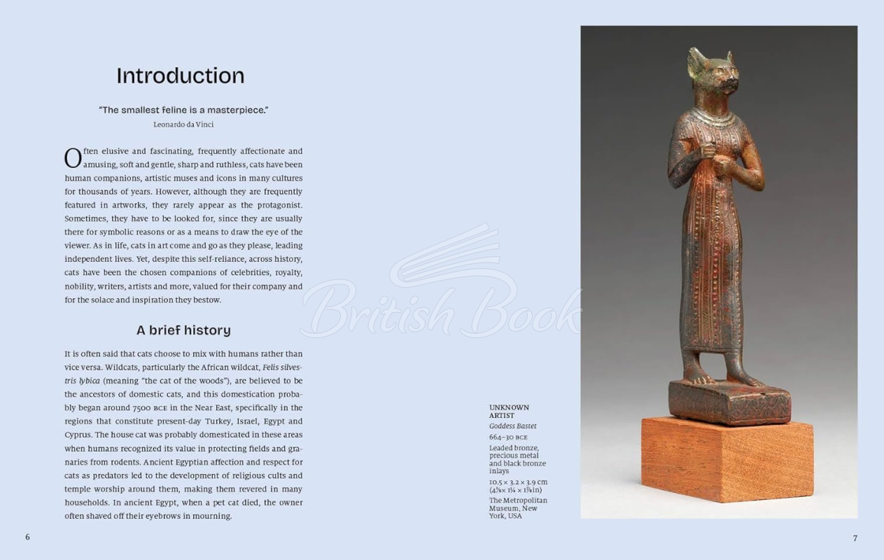 Книга Cats & Art: 50 Masterpieces & Their Cat Breeds зображення 1