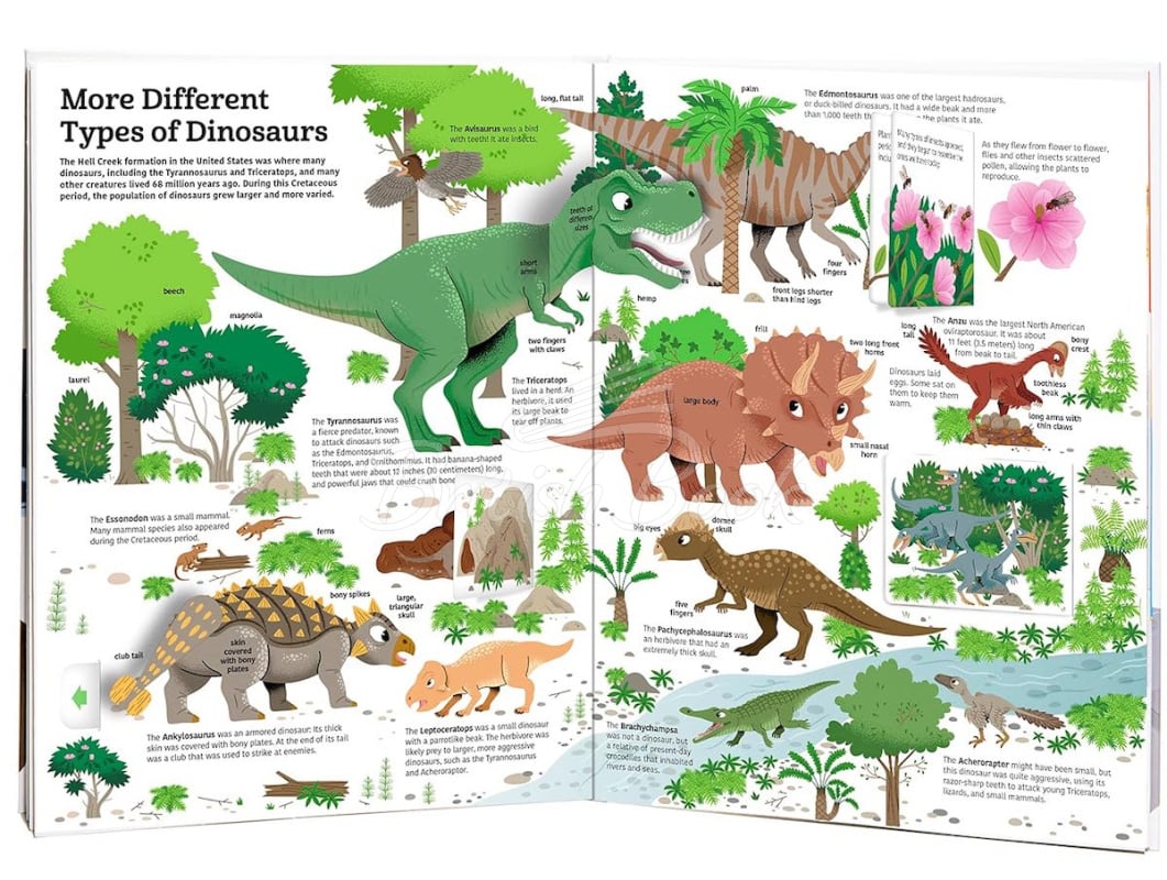 Книга The Ultimate Book of Dinosaurs and Other Prehistoric Creatures зображення 2