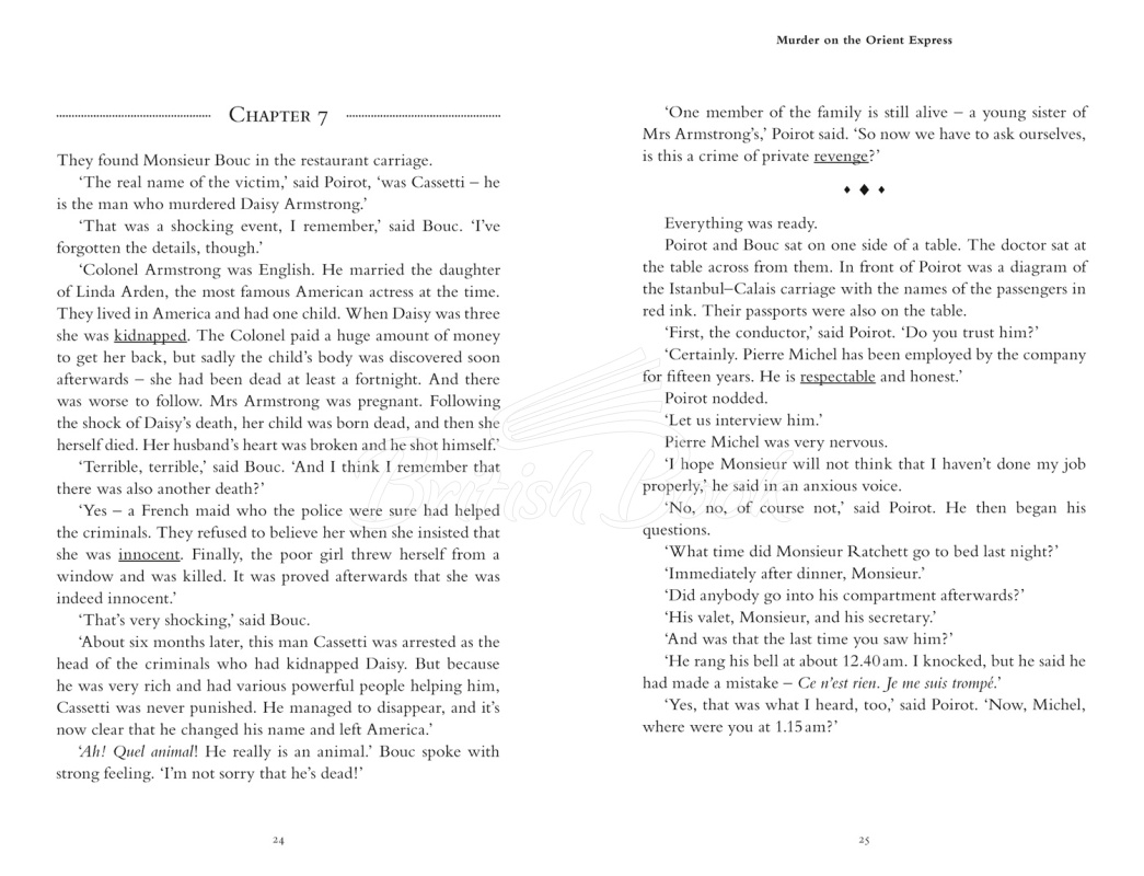 Книга Collins English Readers Level 3 Murder on the Orient Express зображення 1