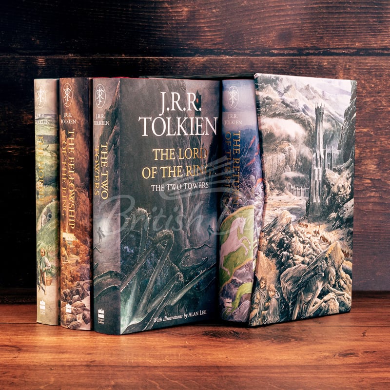 Набір книжок The Hobbit and The Lord of the Rings Boxed Set (Illustrated Edition) зображення 2