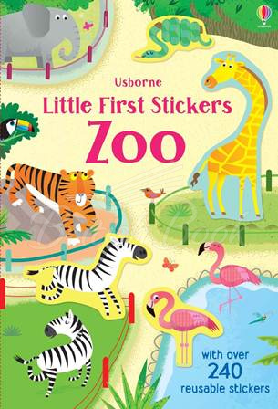 Книга Little First Stickers: Zoo зображення