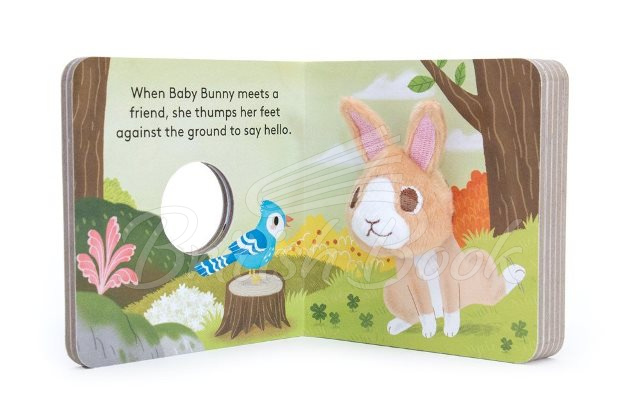 Книга Baby Bunny Finger Puppet Book зображення 1