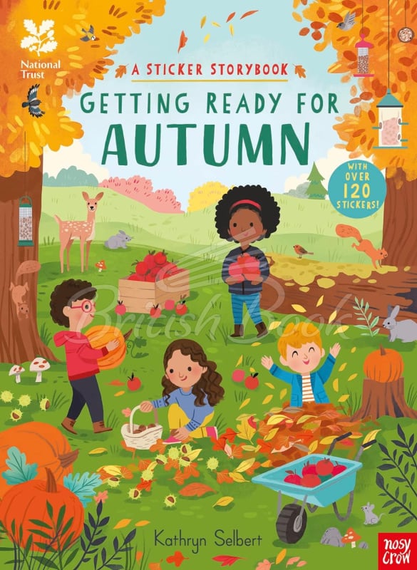 Книга A Sticker Storybook: Getting Ready for Autumn изображение